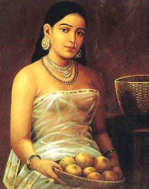 रविवर्मा स्त्री चित्र