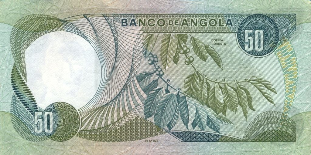 बँको दे अंगोला - ५० एस्क्युडो, १९७२ (मार्शल कार्मोना)