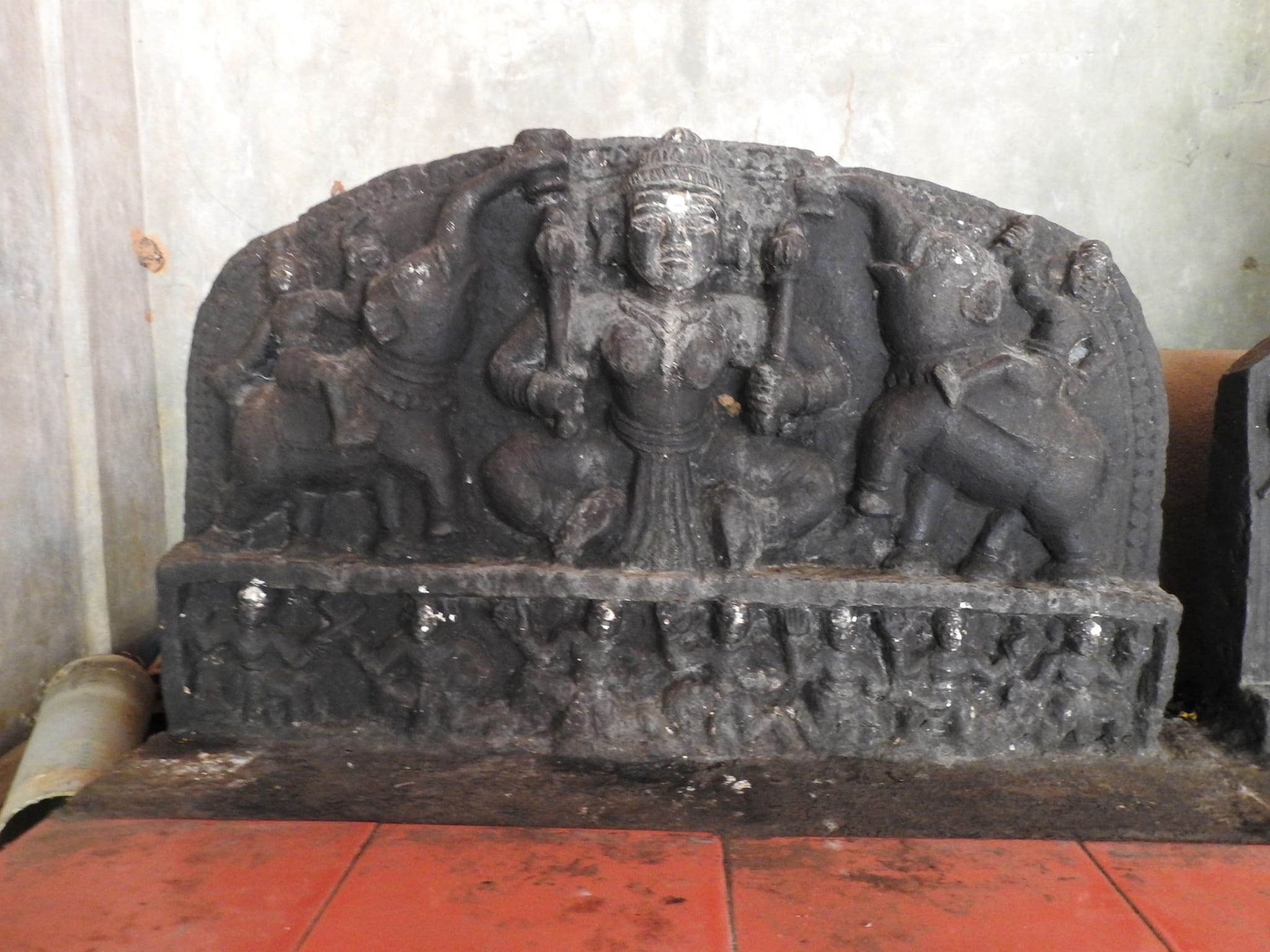 Shri Mauli Temple gajalaxmi